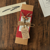 Crimson Romance Vintage Envelope & Stationery Set