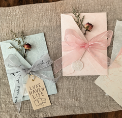 Moonlight Romance Elegant Blue Stationery Set