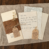 Artisan Fiber Texture Handmade Love Letter Kit