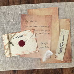 Enchanted Butterfly Manor Secret Letter Set