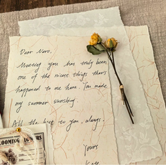 Luxe Grain Love Letter Stationery Set